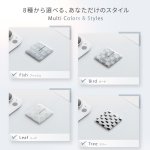 画像8: ★ポイント10倍は11日9:59迄★最大1,500円OFFクーポン★SALE終了は14日(火)9:59迄★【選べるお得セット3G/4G/5G対応 電磁波対策シール easy protector Nordic Pattern（ノルディックパターン） (8)
